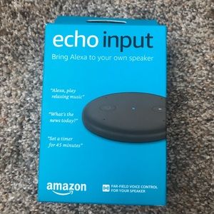 BRAND NEW AMAZON ECHO INPUT